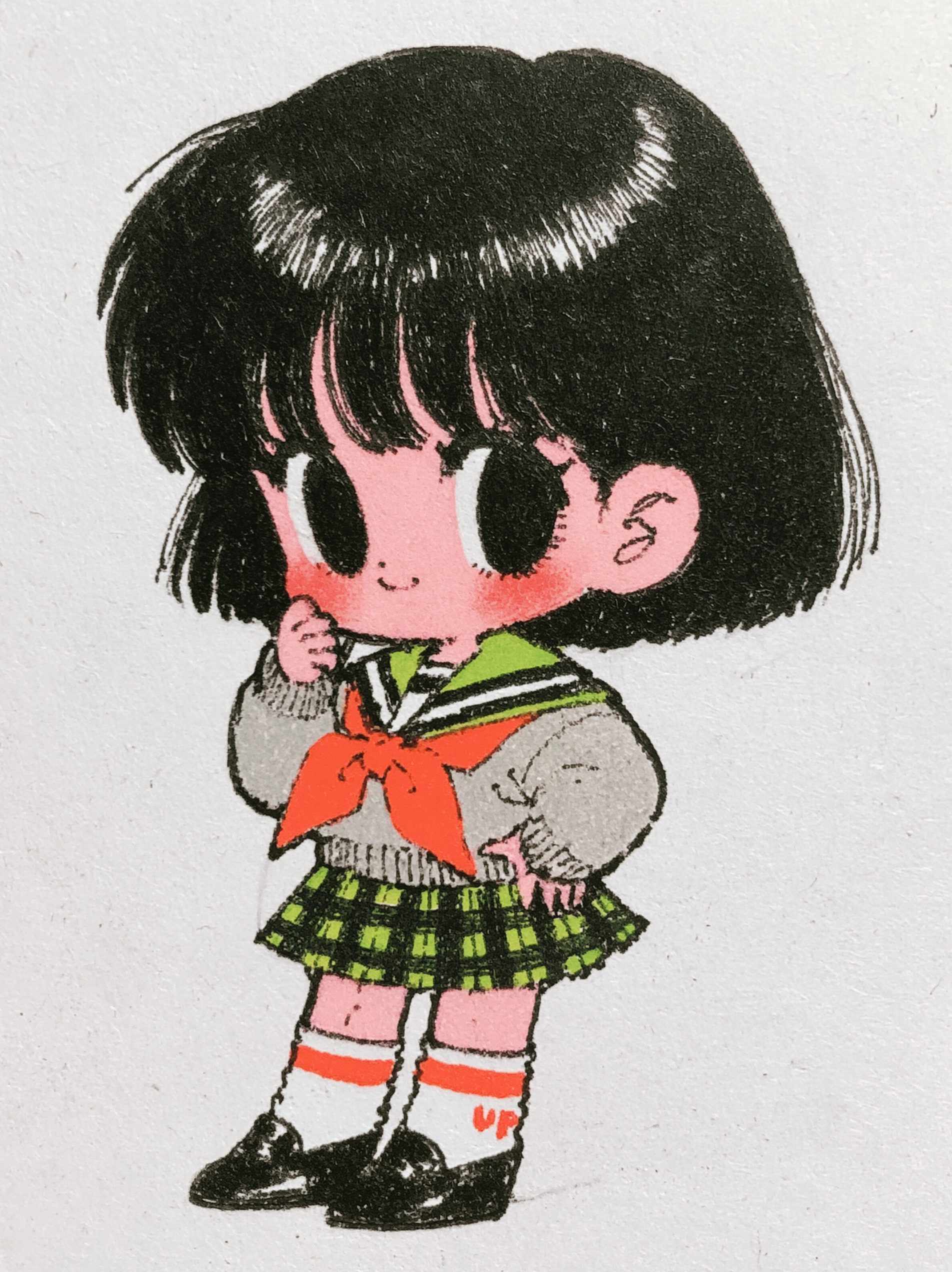 Chibi School Girl