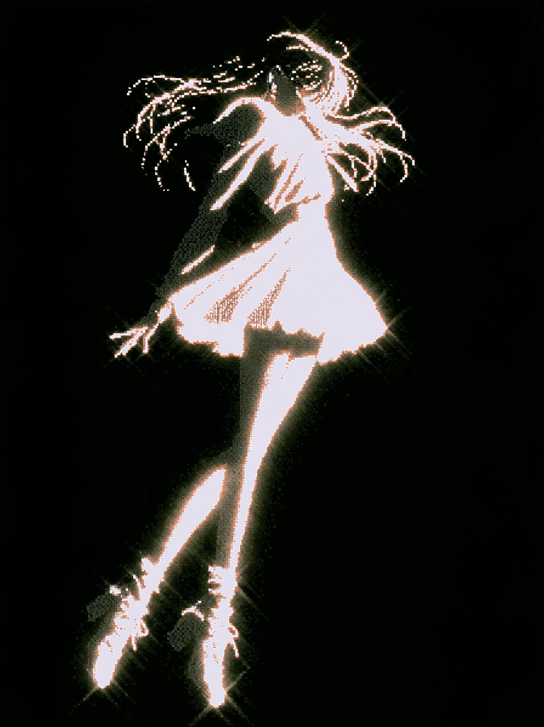 Pixel Line Art
